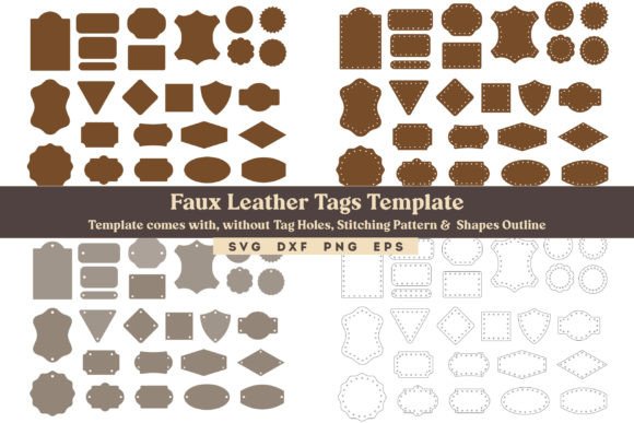 Download Leather Tags, Leather Patch Svg Bundle - Premium Resources