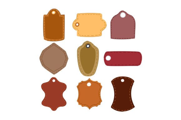 Download Vintage Style Leather Labels and Tags Co - Premium Resources